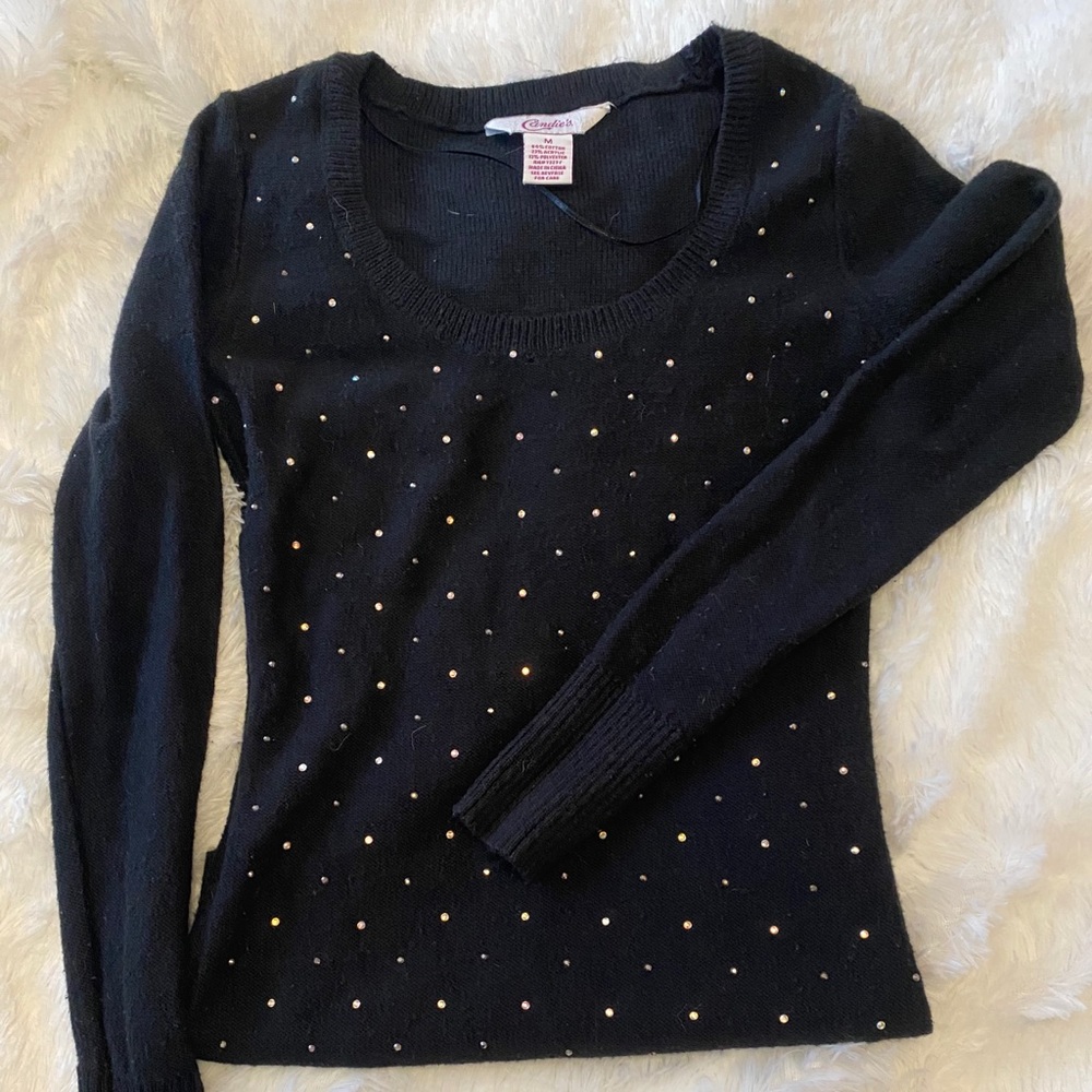 Candies jeweled sweater
